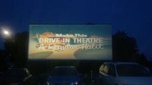 drive-in movies