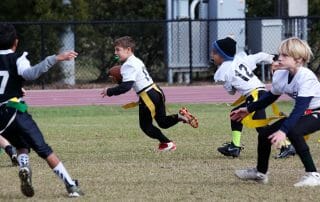 The Irish flag football team win!