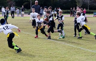The Irish flag football team win!