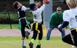 The Irish flag football team win!