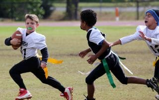 The Irish flag football team win!