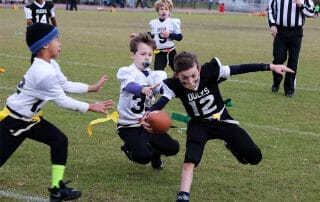 The Irish flag football team win!