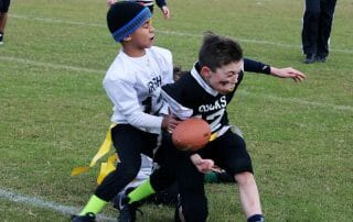 The Irish flag football team win!