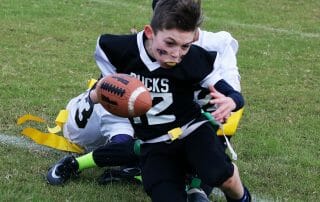 The Irish flag football team win!