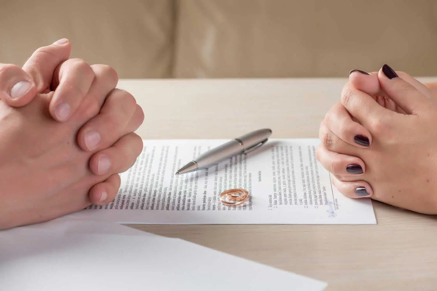 filing for separation before divorce