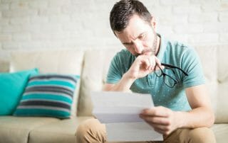 got a letter wife filed for divorce