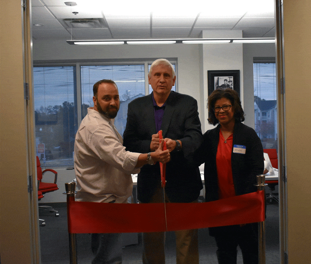The Firm For Men ribbon cutting and grand opening