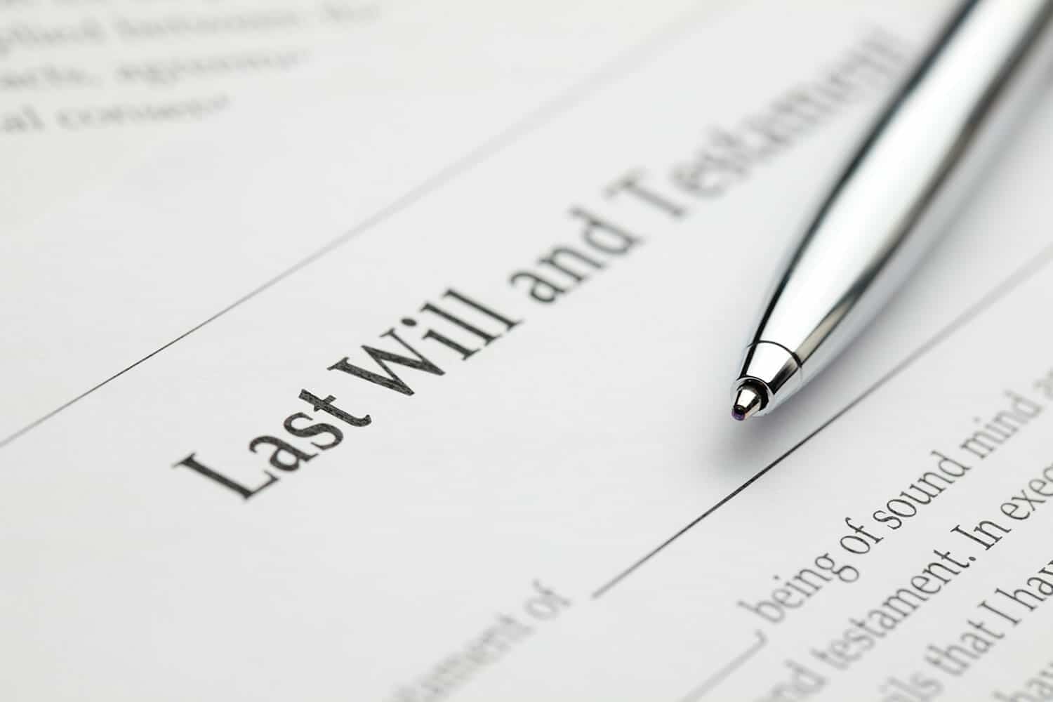 updating your will after divorce