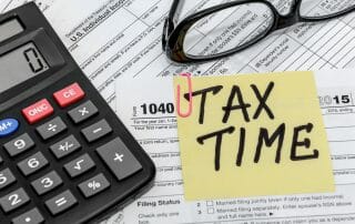 filing taxes during separation