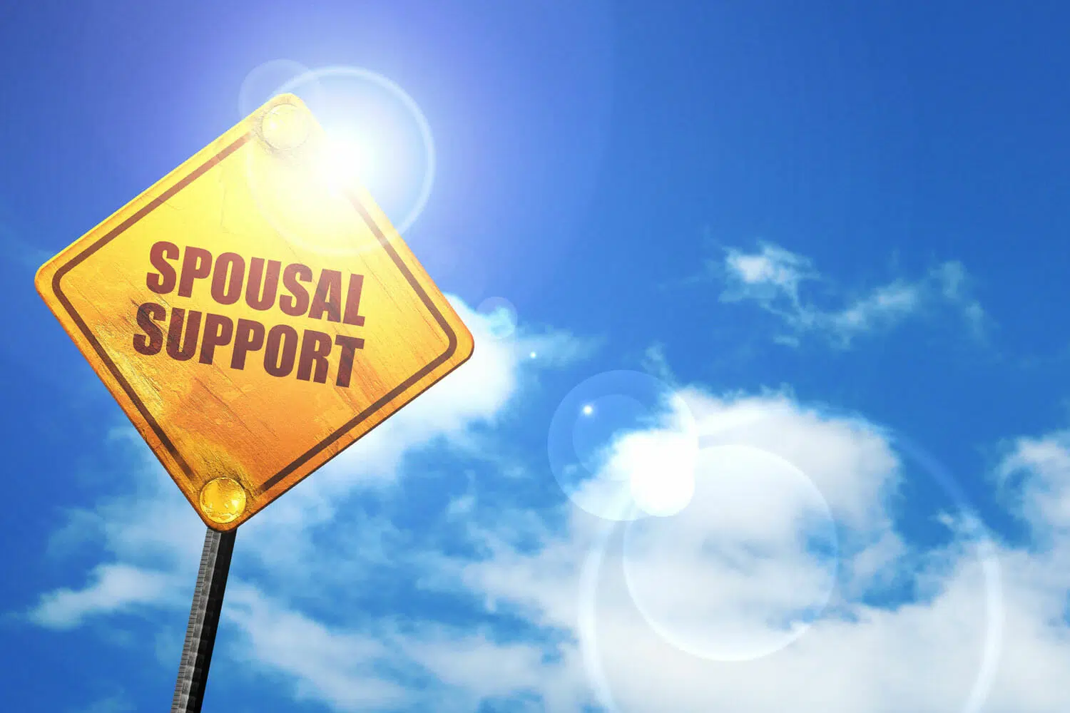 if my wife gets a job what happens with spousal support?