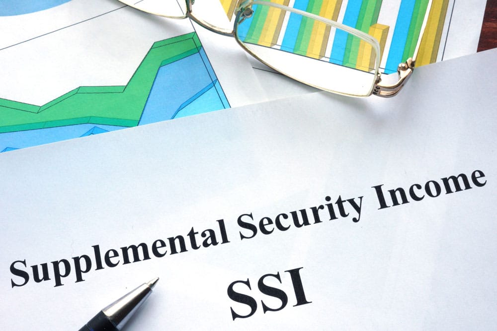 SSI income and child support