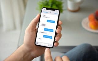 saving and printing text messages for attorney
