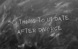 30 Things to Update After Divorce