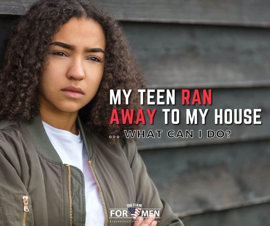 My Teen Ran Away to My House - What Can I Do