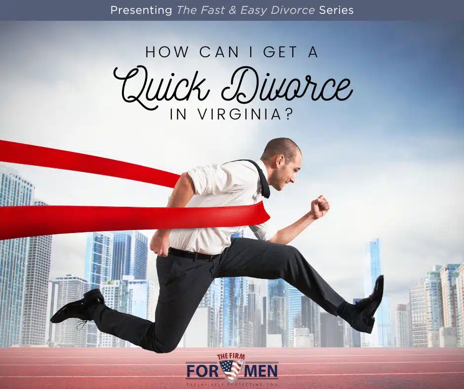 quick divorce in Virginia