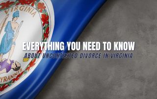 uncontested divorce Virginia