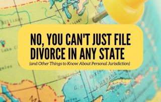 File Divorce Personal Jurisdiction
