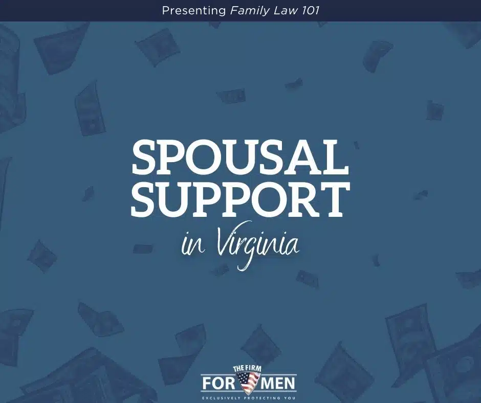 Spousal Support in Virginia